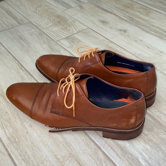 Cole Haan Shoes Cole Haan Brown Men Dress Shoes Size 3 Poshmark